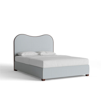 FEATURED: Queen / Legs / Tobacco / Walnut Velvet Welt