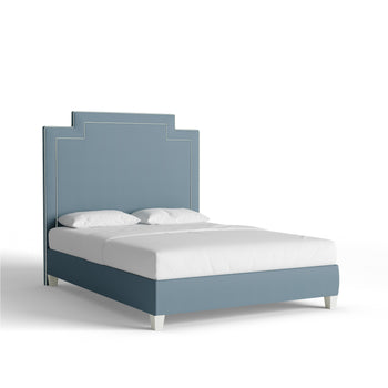 FEATURED: Shown in Queen / 9" Rails / Flour / Sage Welt