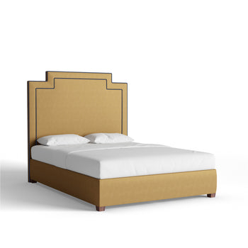 FEATURED: Queen / 11" Rails / Smoke / Cadet Velvet Welt