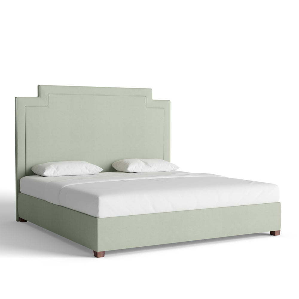 King laurel velvet custom on white background