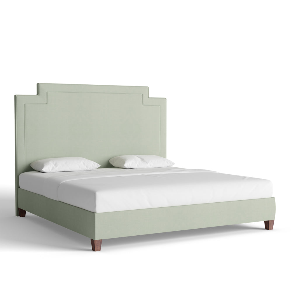 King laurel velvet custom on white background