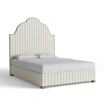 FEATURED: Shown in Queen / 11" Rails / Smoke / Moss Welt