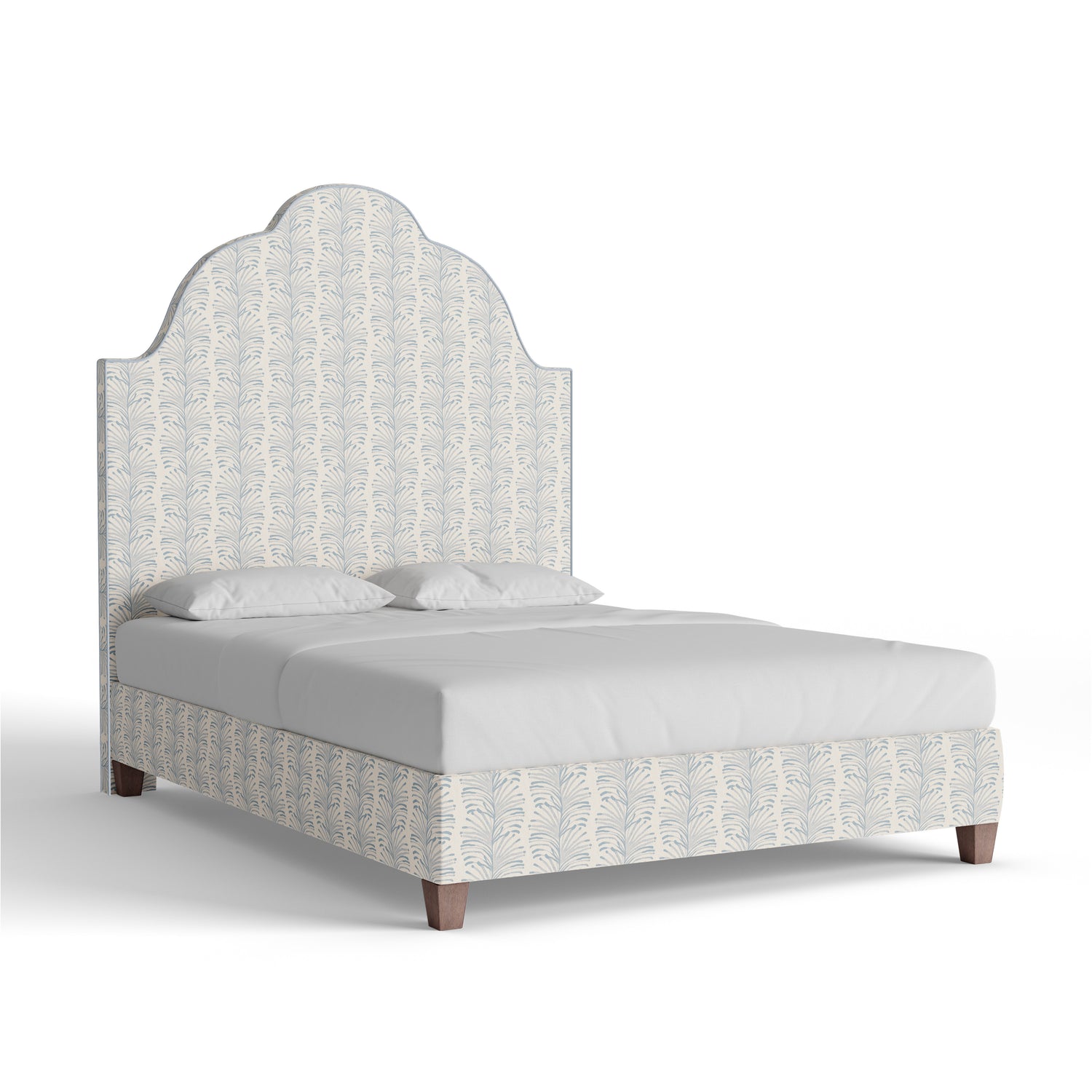 FEATURED: Shown in Queen / 9" Rails / Smoke / Sky Welt