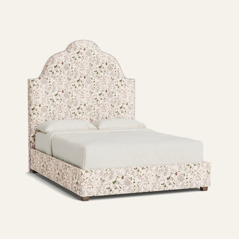 FEATURED: Shown in Queen / 9" Rails / Flour / Orchid Welt