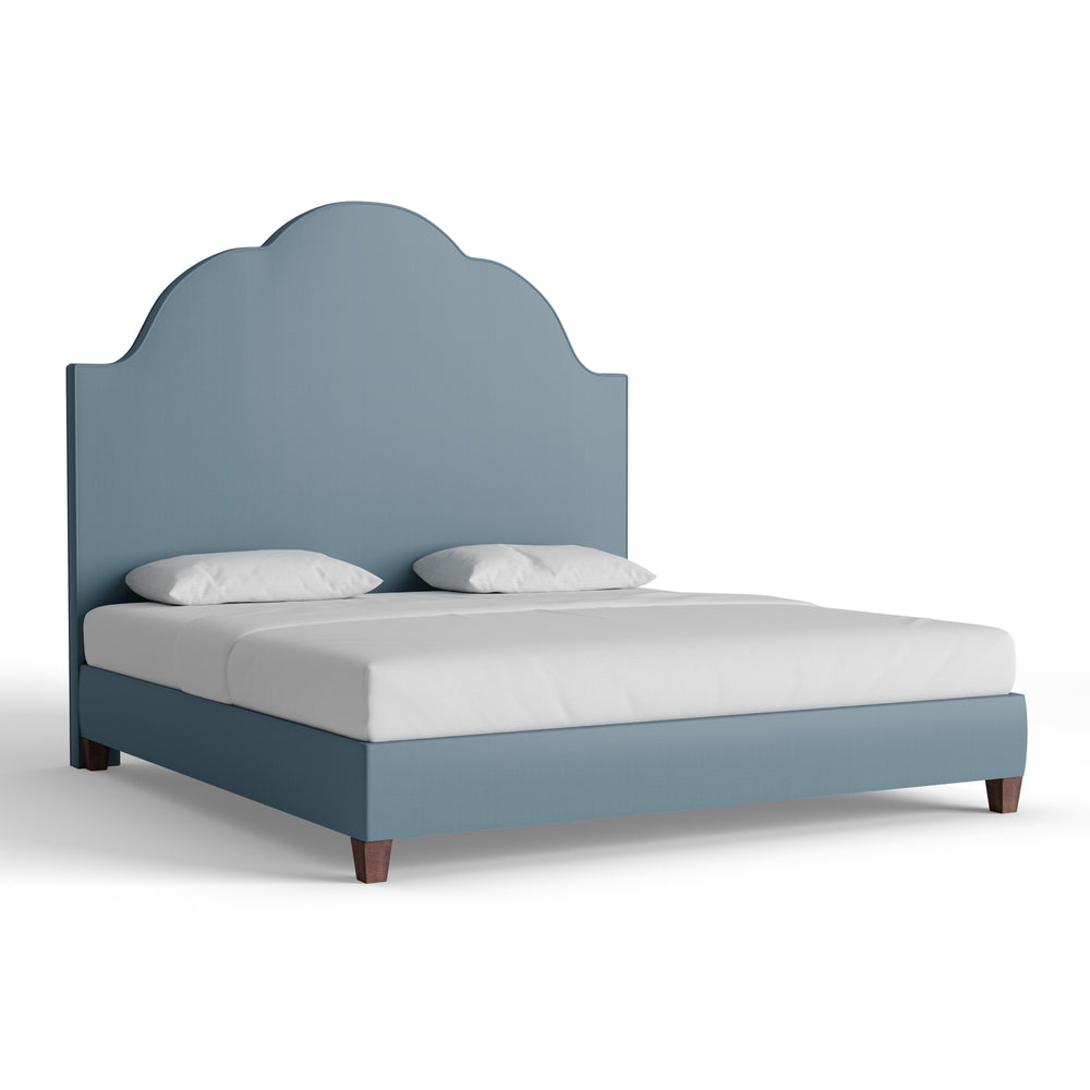 King harbor custom on white background