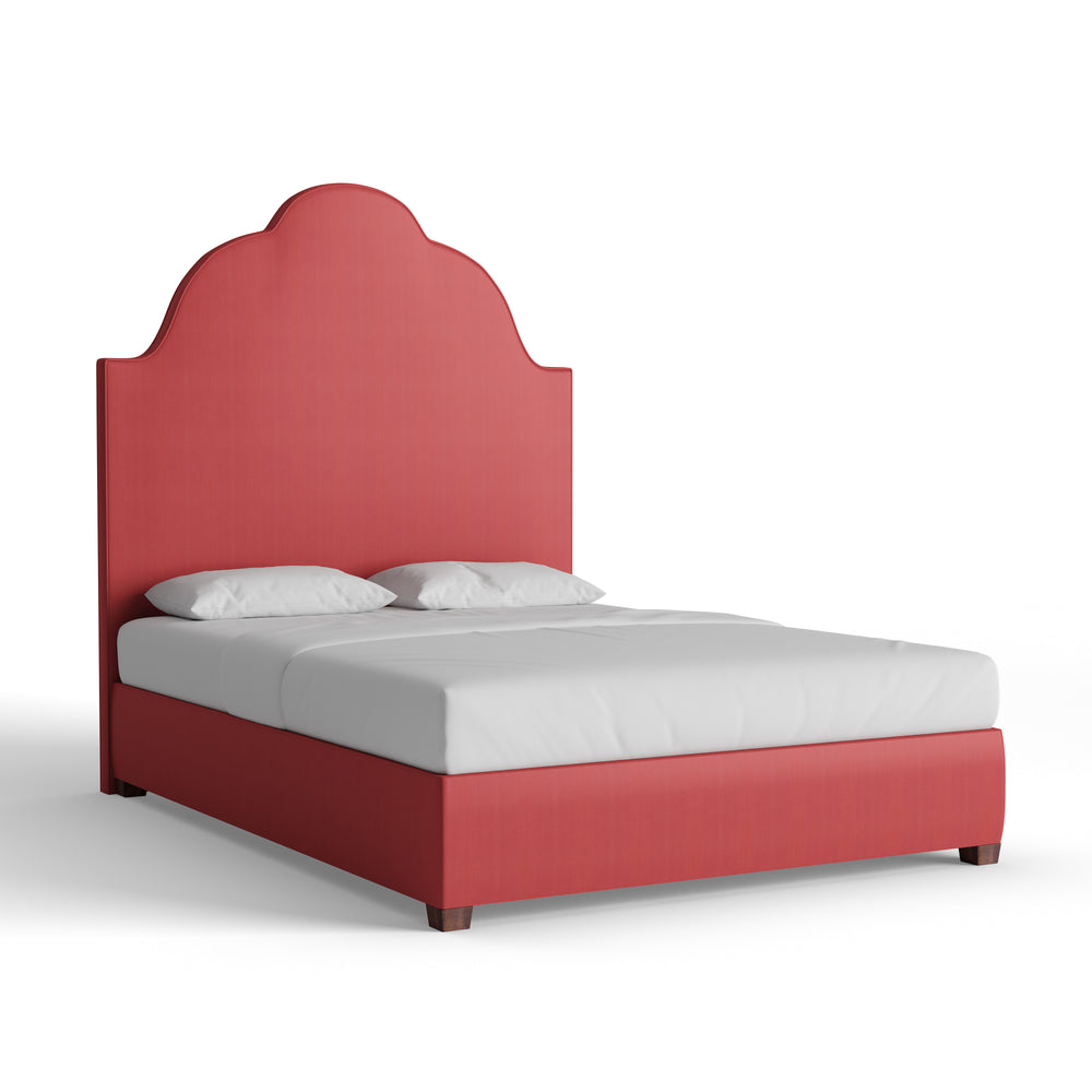 Queen cosmo velvet custom on white background