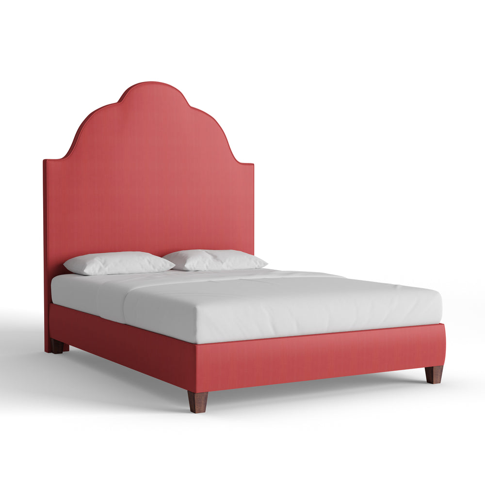 Queen cosmo velvet custom on white background