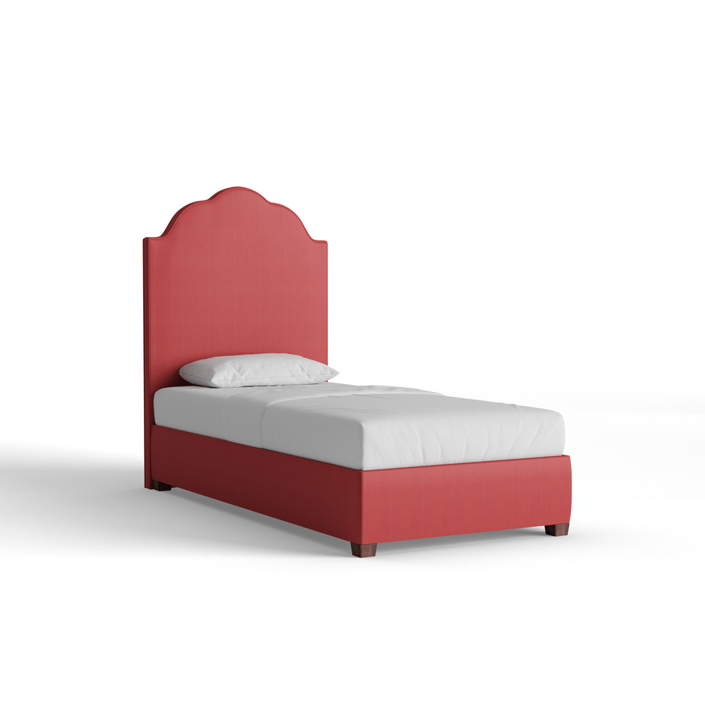 Twin cosmo velvet custom on white background