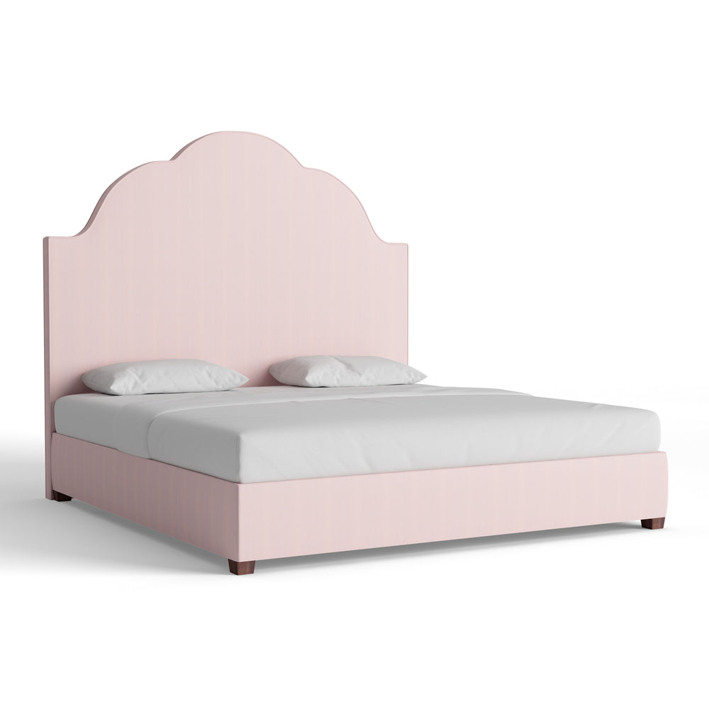 King rose velvet custom on white background