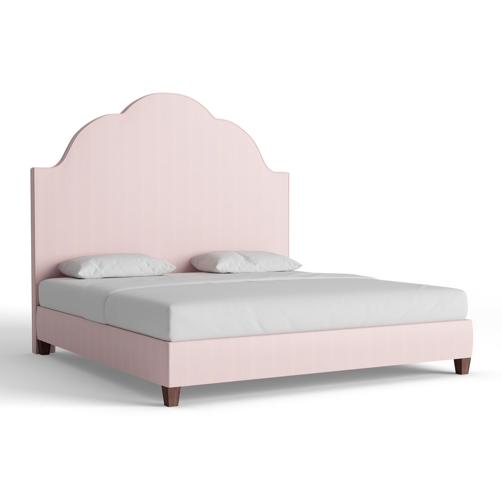 King rose velvet custom on white background