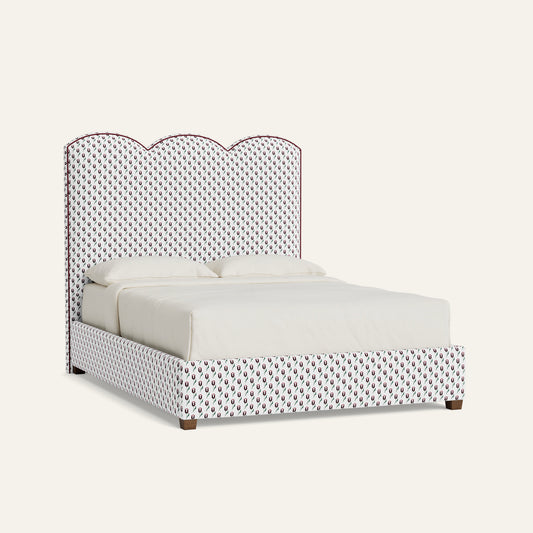 FEATURED: Shown in Queen / 11" Rails / Tobacco / Raspberry Welt