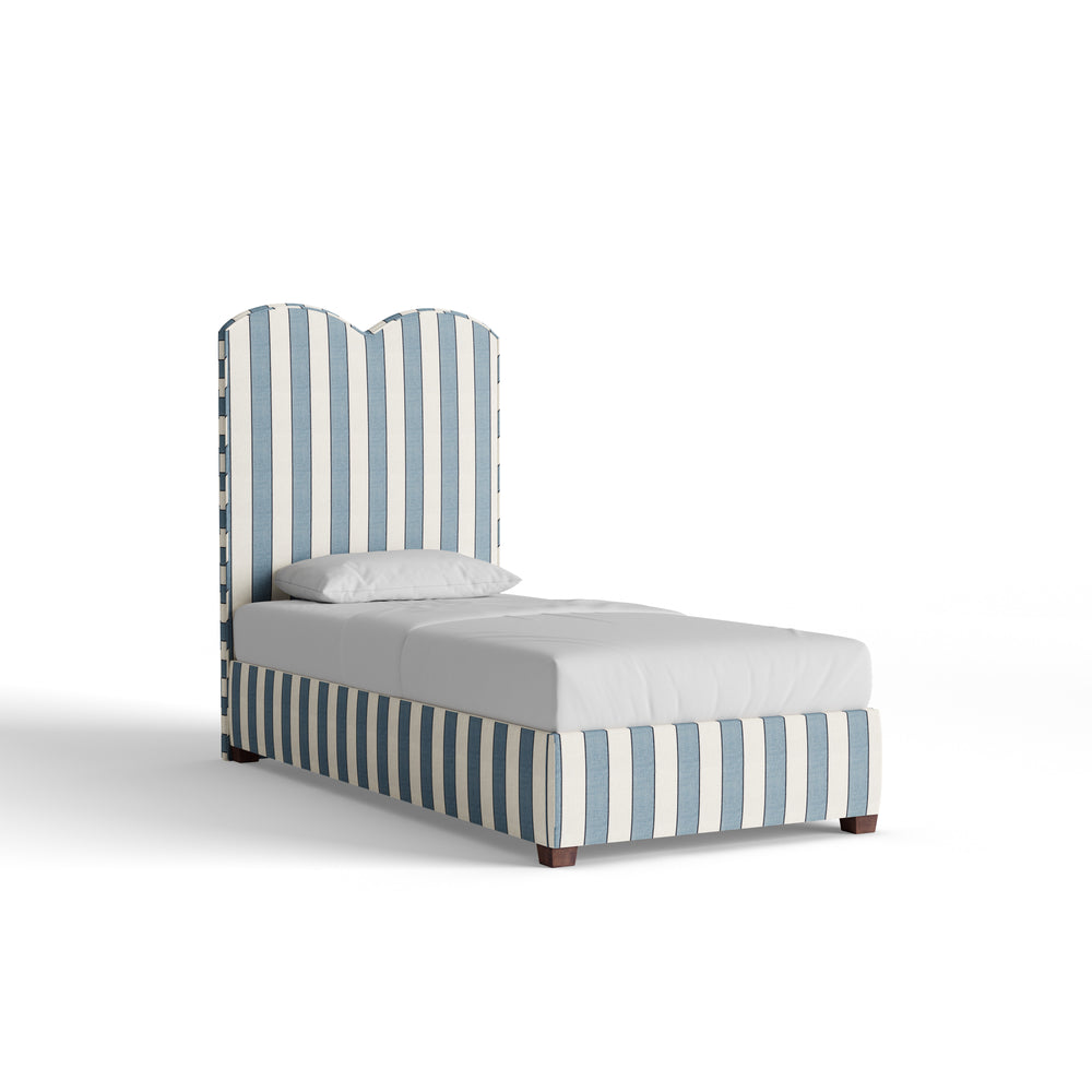 Twin florence harbor custom on white background