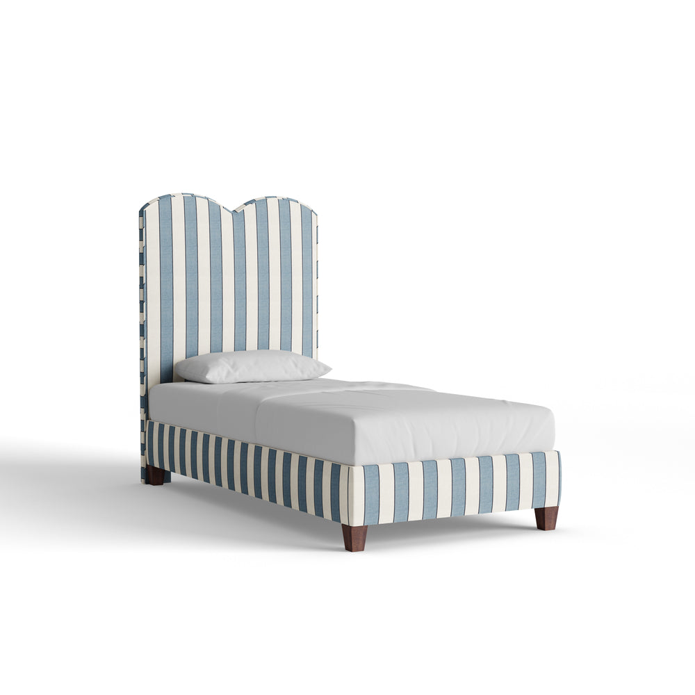 Twin florence harbor custom on white background