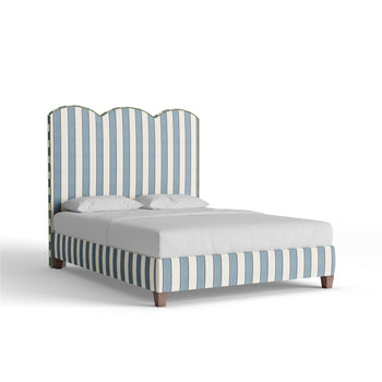 FEATURED: Shown in Queen / 9" Rails / Smoke / Moss Welt