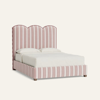 FEATURED: Shown in Queen / 11" Rails / Smoke / Raspberry Welt