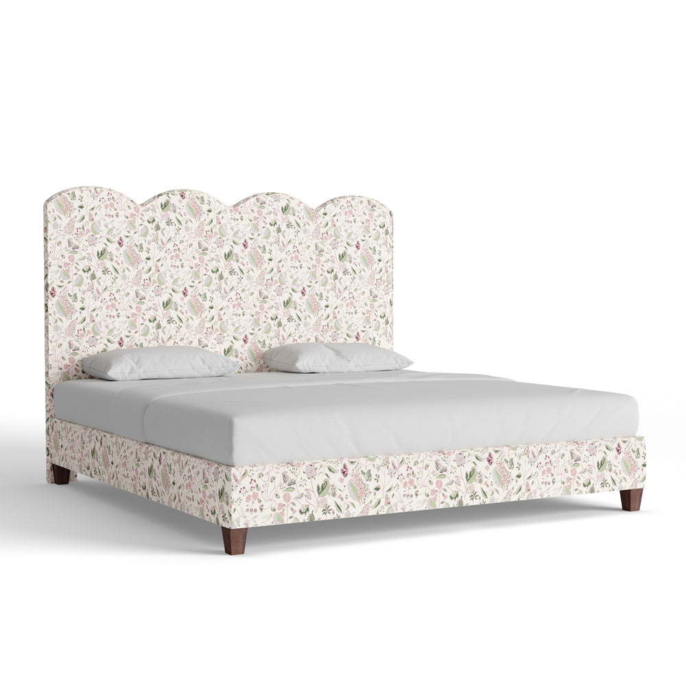 King gemma rose custom on white background