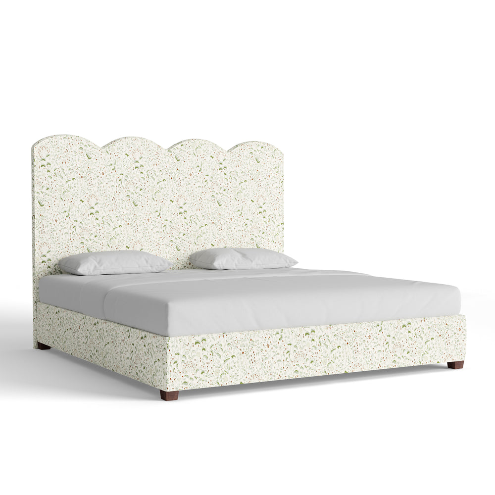 King ruby moss custom on white background