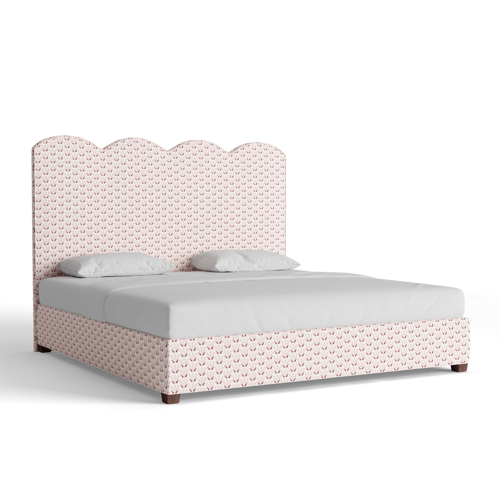 King serena pink custom on white background