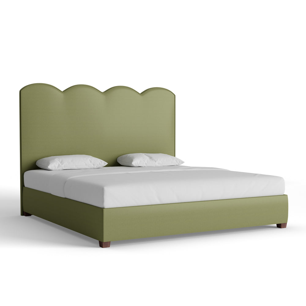 King moss custom on white background