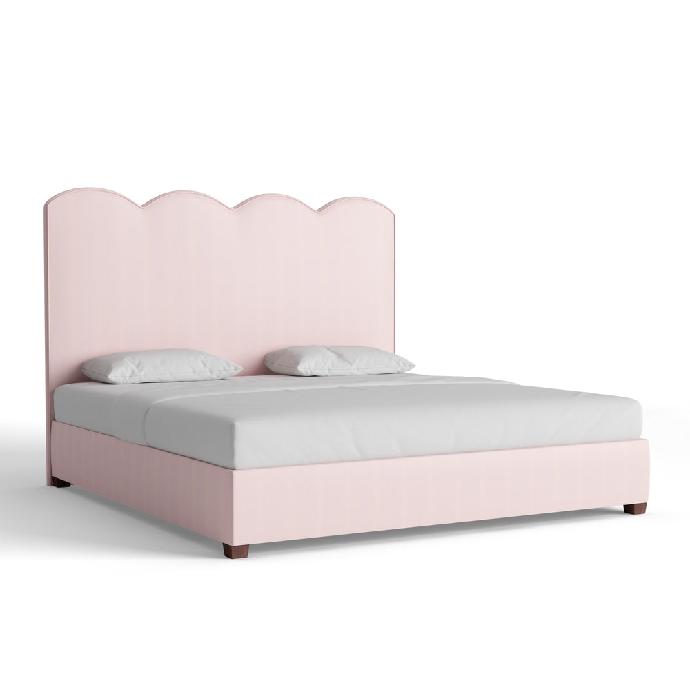 King rose velvet custom on white background