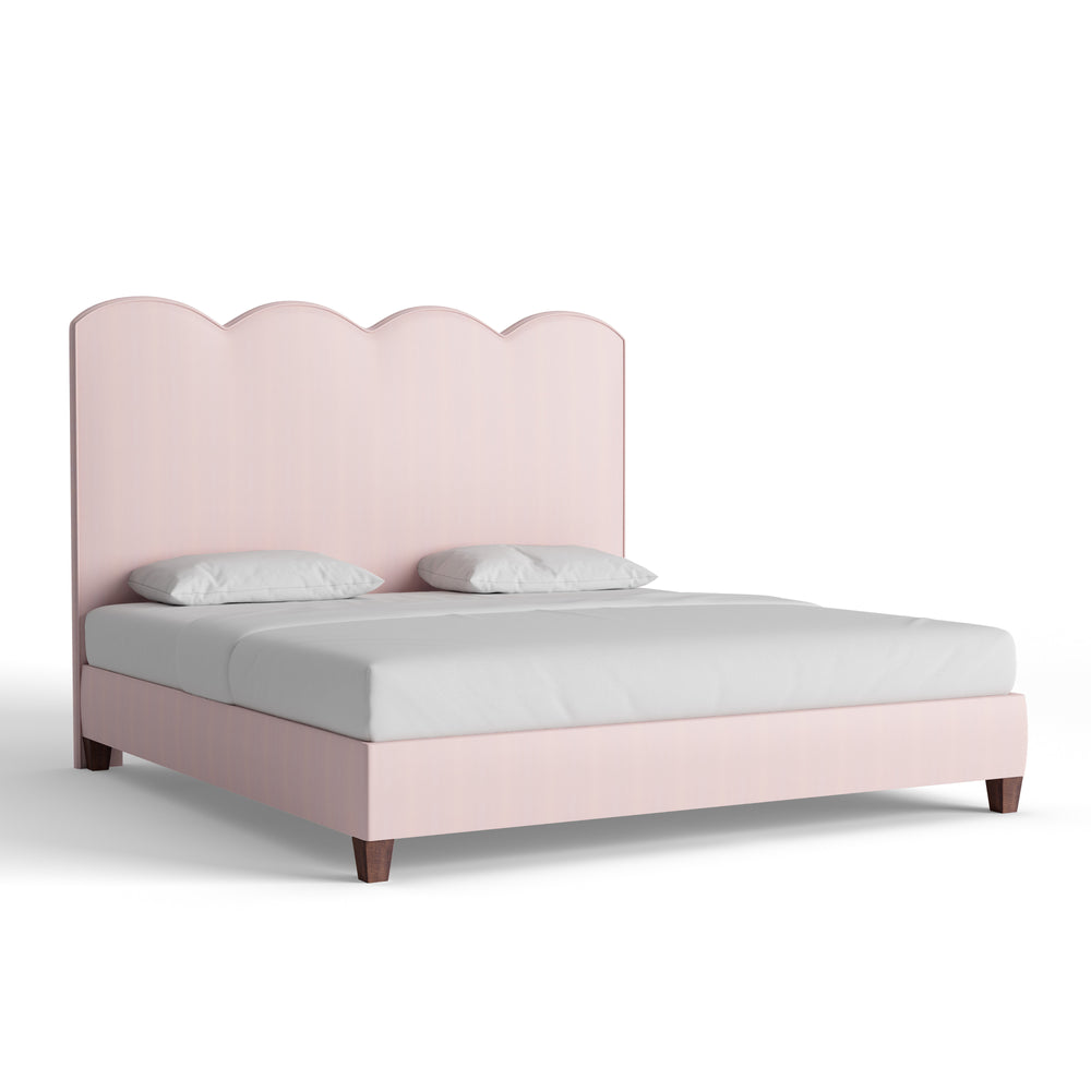 King rose velvet custom on white background