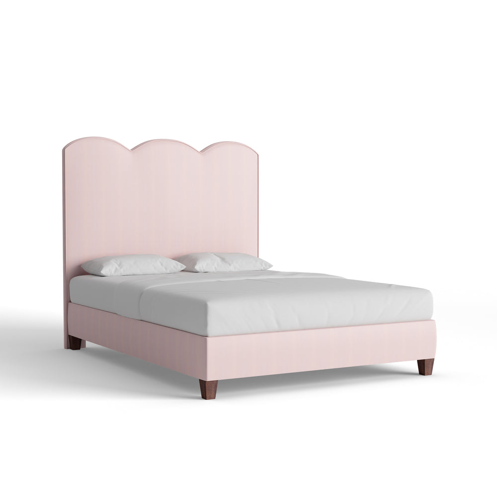 Queen rose velvet custom on white background