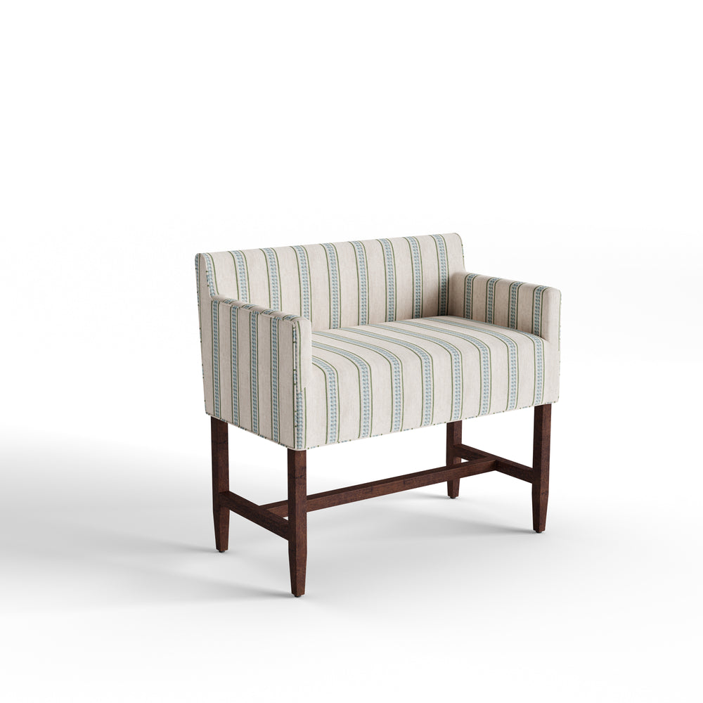 Twin margot fern custom on white background