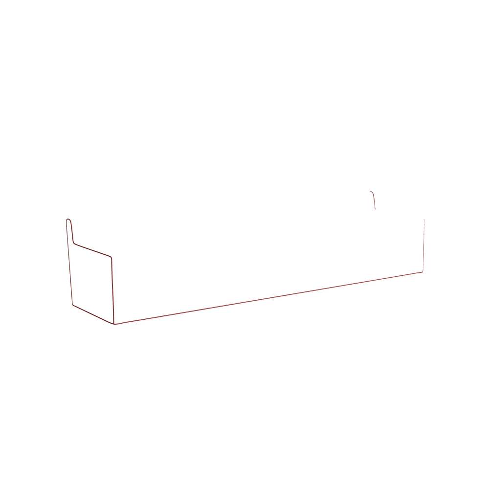 King margot fern custom on white background