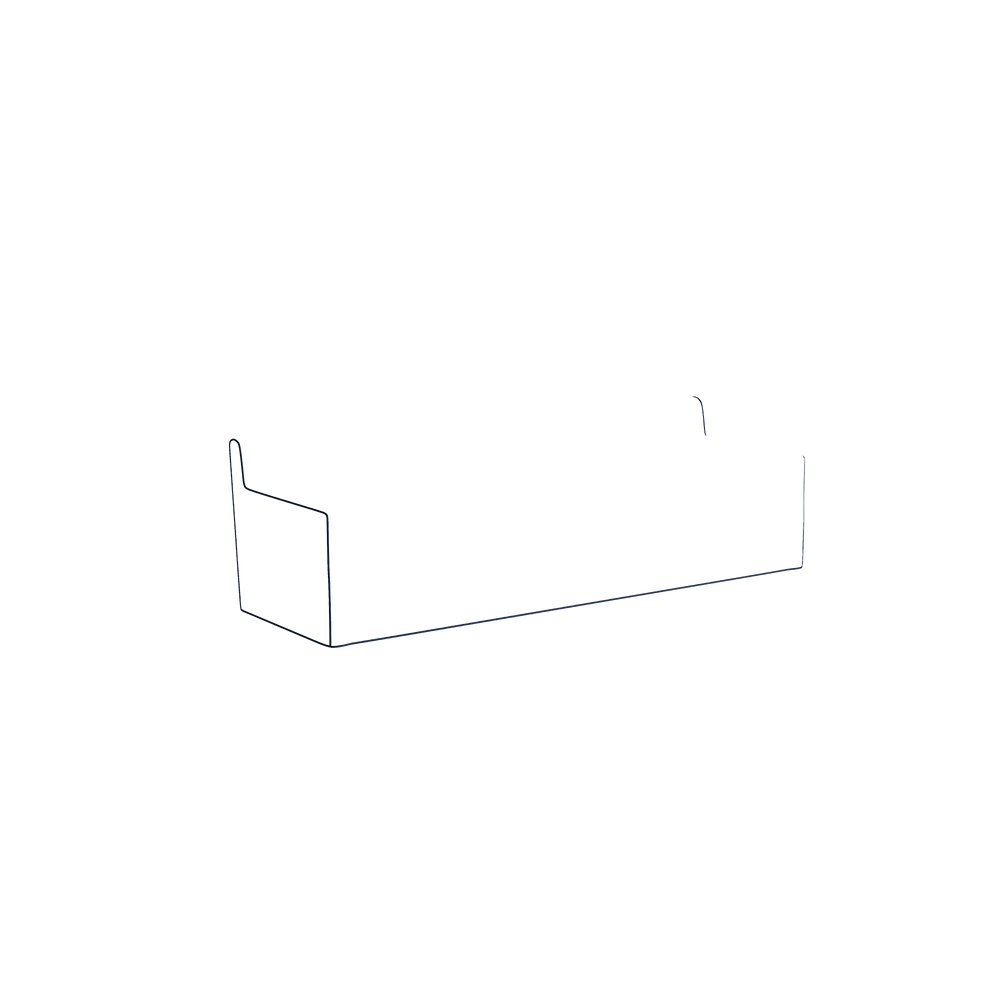 Queen margot fern custom on white background