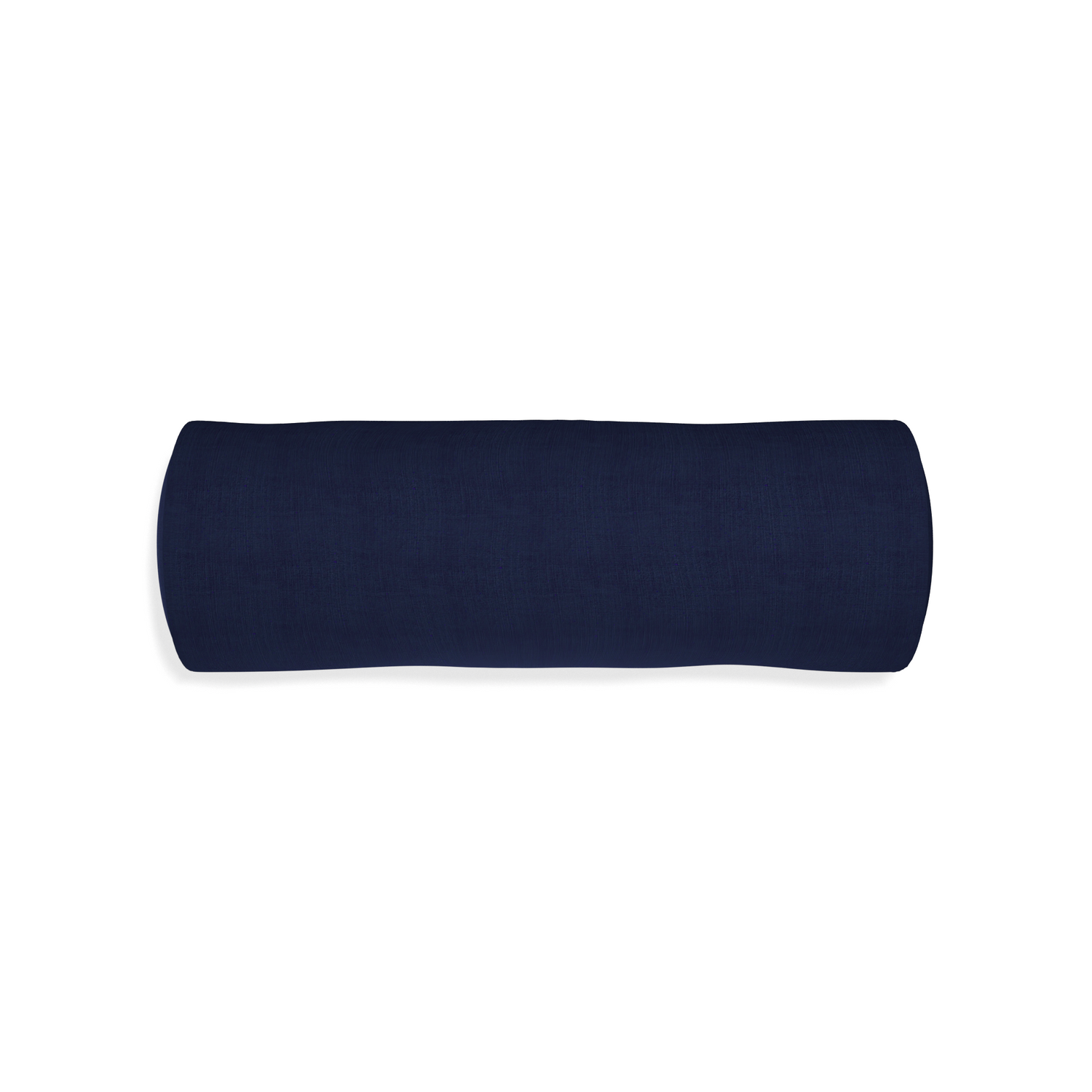 Bolster midnight custom navy bluepillow with none on white background