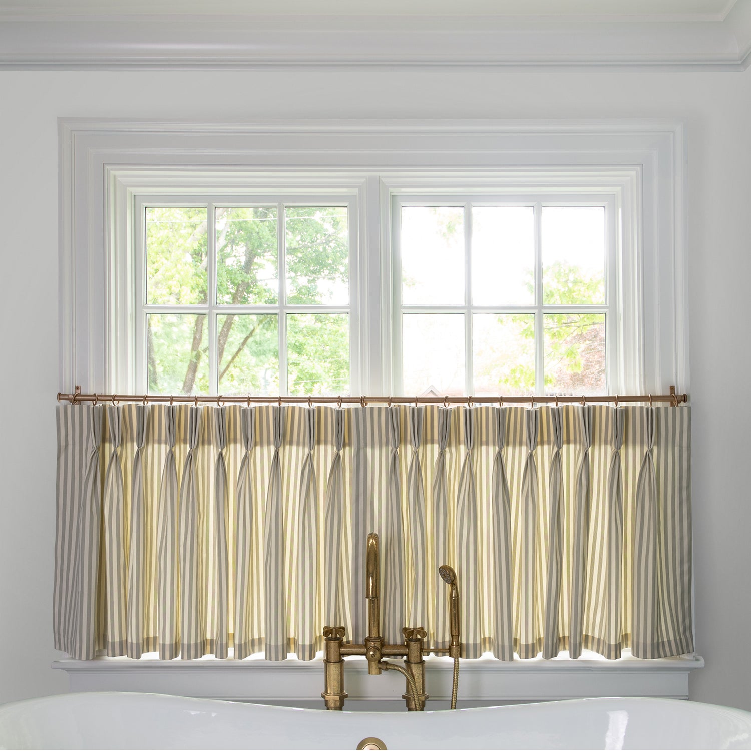 FEATURED: Shown in Pinch Pleat