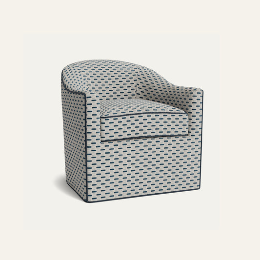 FEATURED: Shown with Upholstered Base / Cadet Velvet Welt