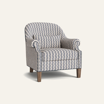 FEATURED: Shown with Legs / Smoke / Cadet Velvet Welt