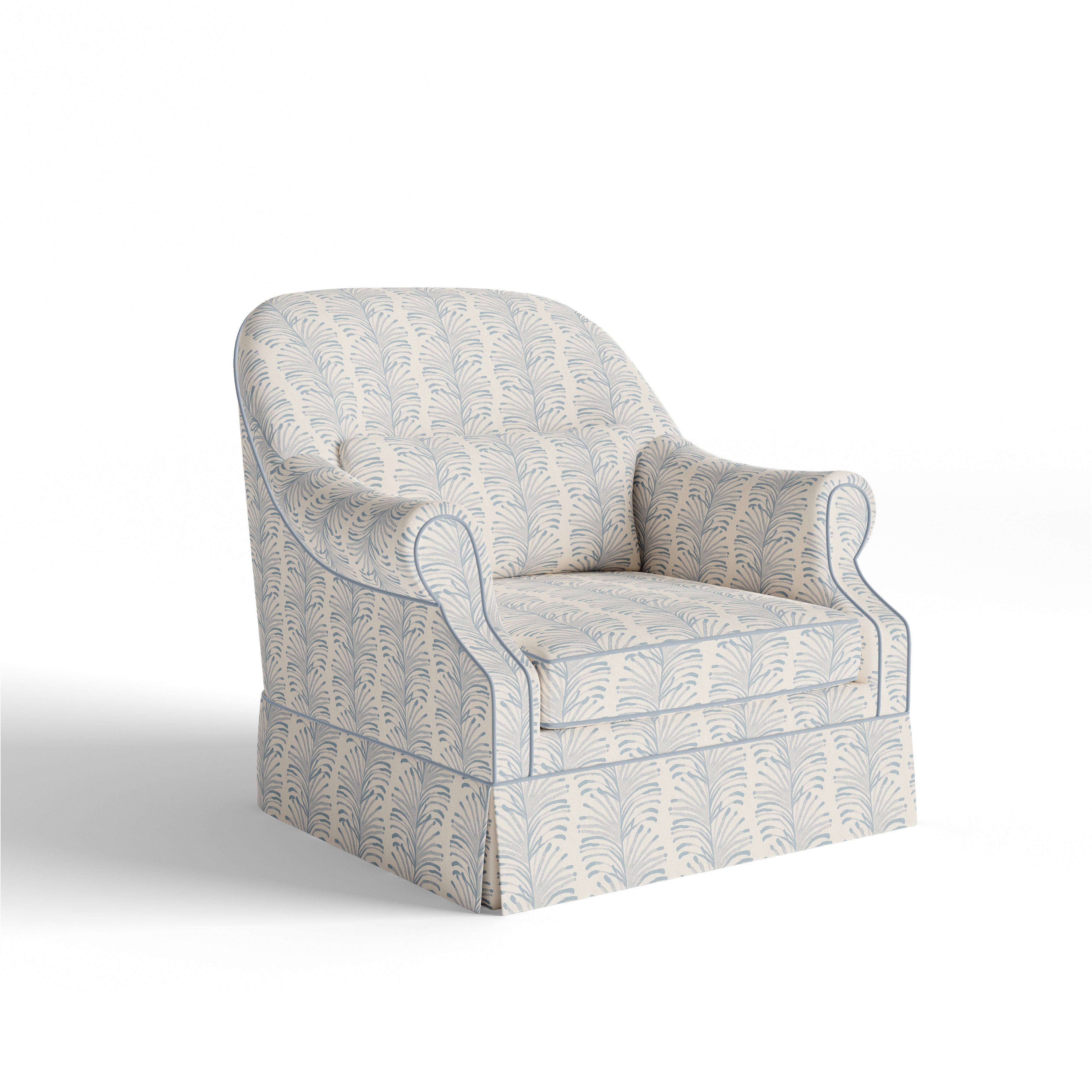 FEATURED: Shown with Kick Pleat Skirt / Sky Velvet Welt