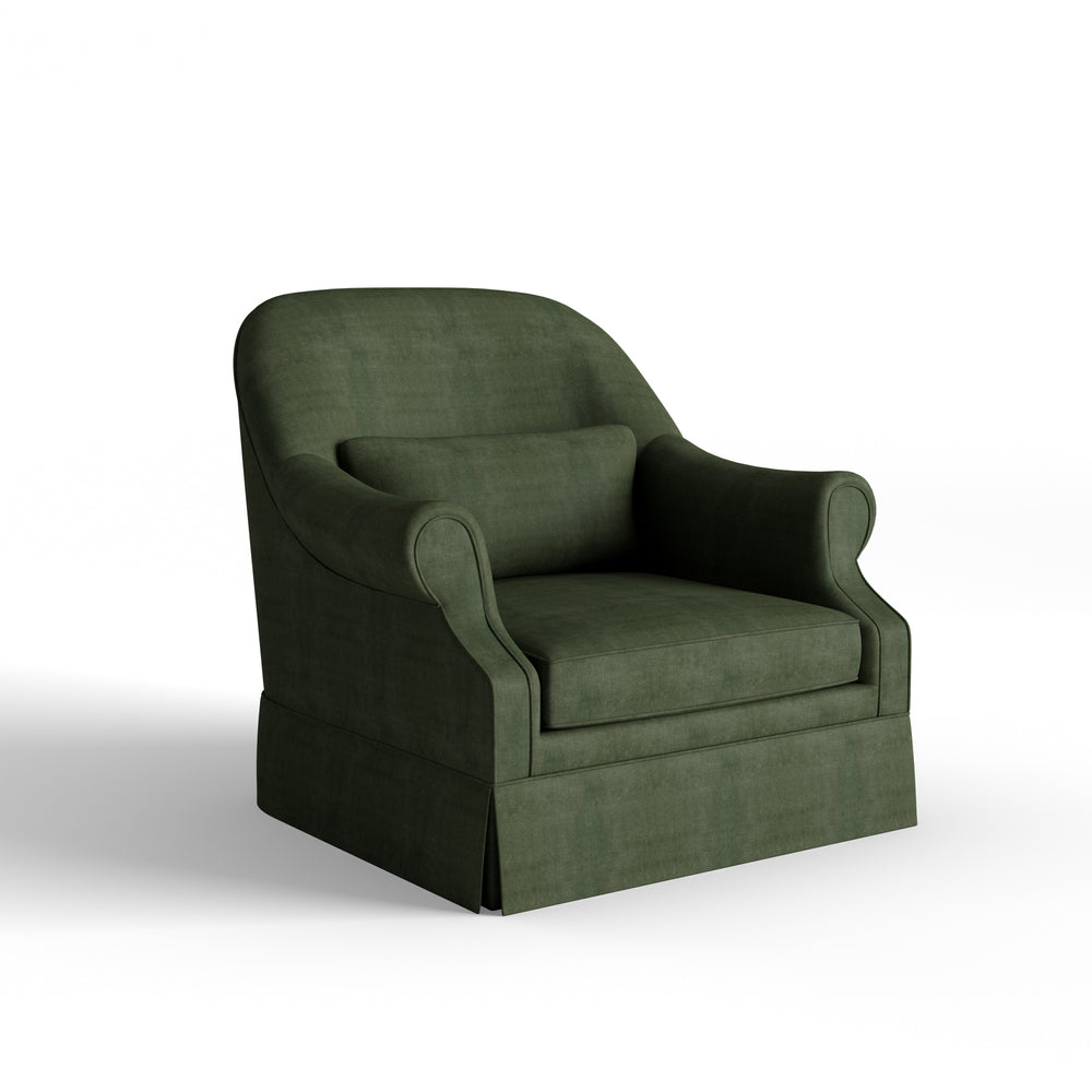 fern velvet custom on white background