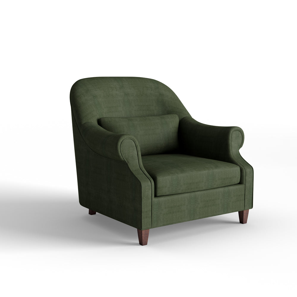 fern velvet custom on white background