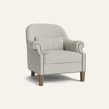 FEATURED: Shown with Legs / Smoke / Fern Velvet Welt