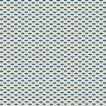 blue abstract geometric fabric