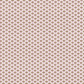 chenille and woven jacquard pink and citron geometric fabric