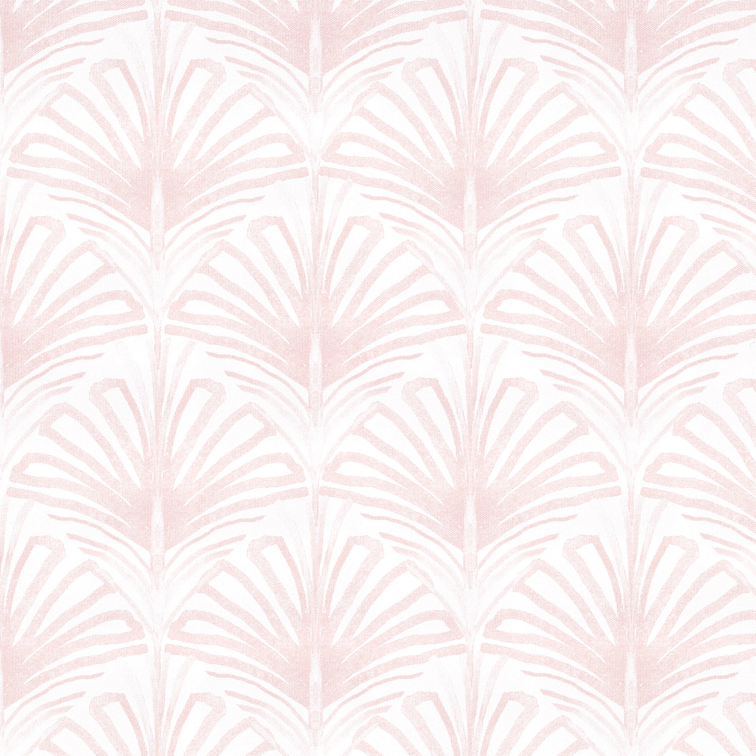 Rose Pink Palm Printed Wallpaper Swatch