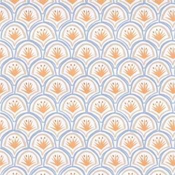 Art Deco Palm Pattern Print