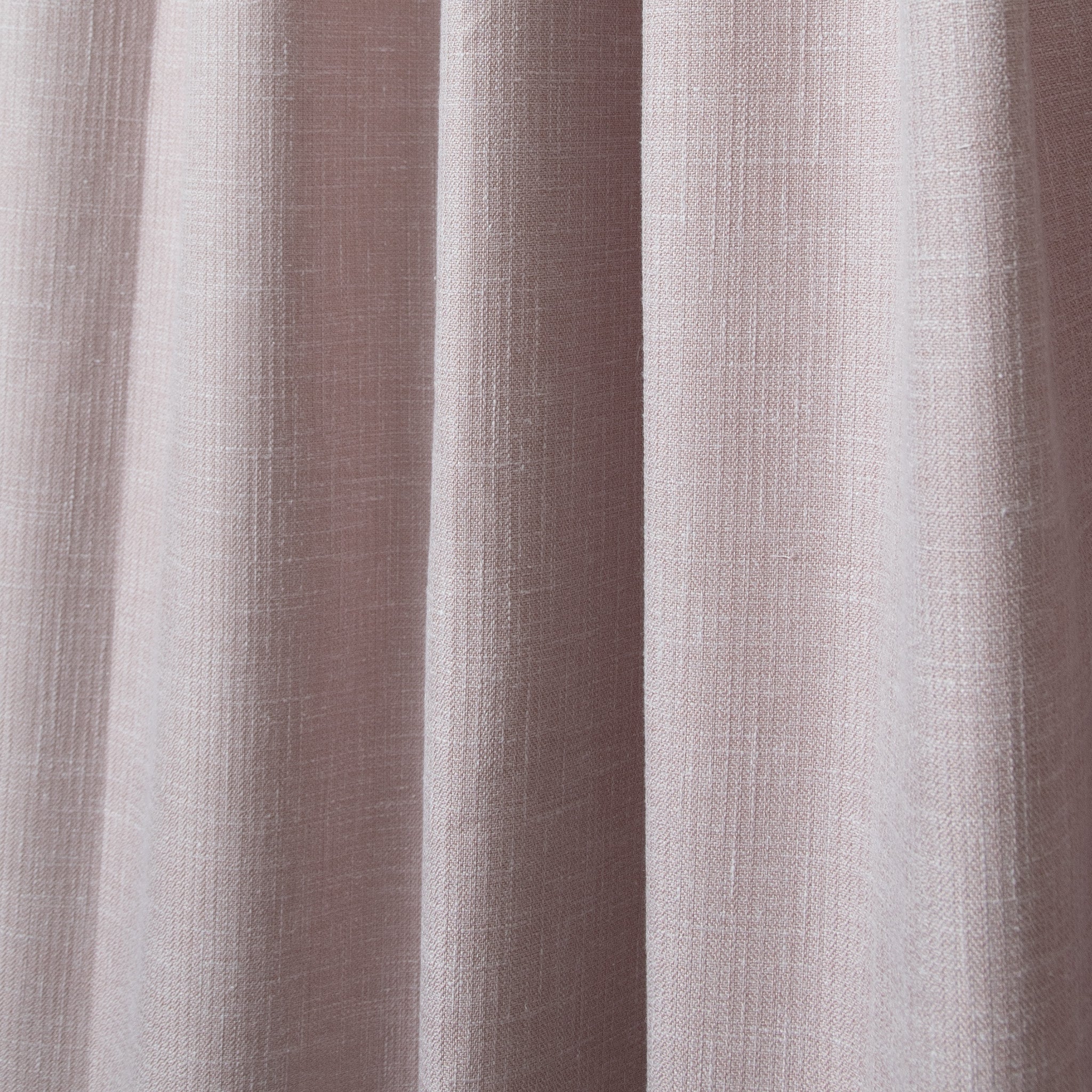pink curtain close up