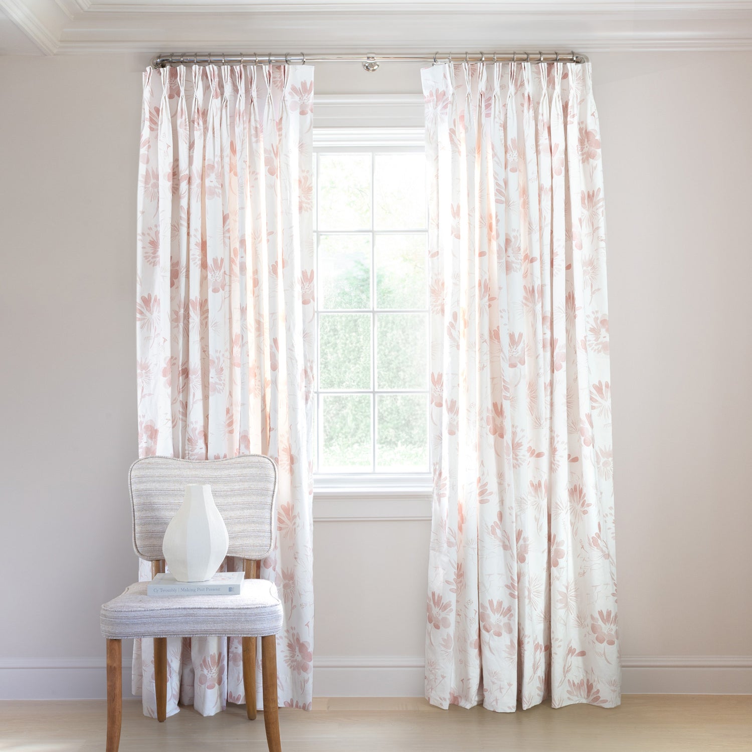 Shown in Pinch Pleat / Privacy