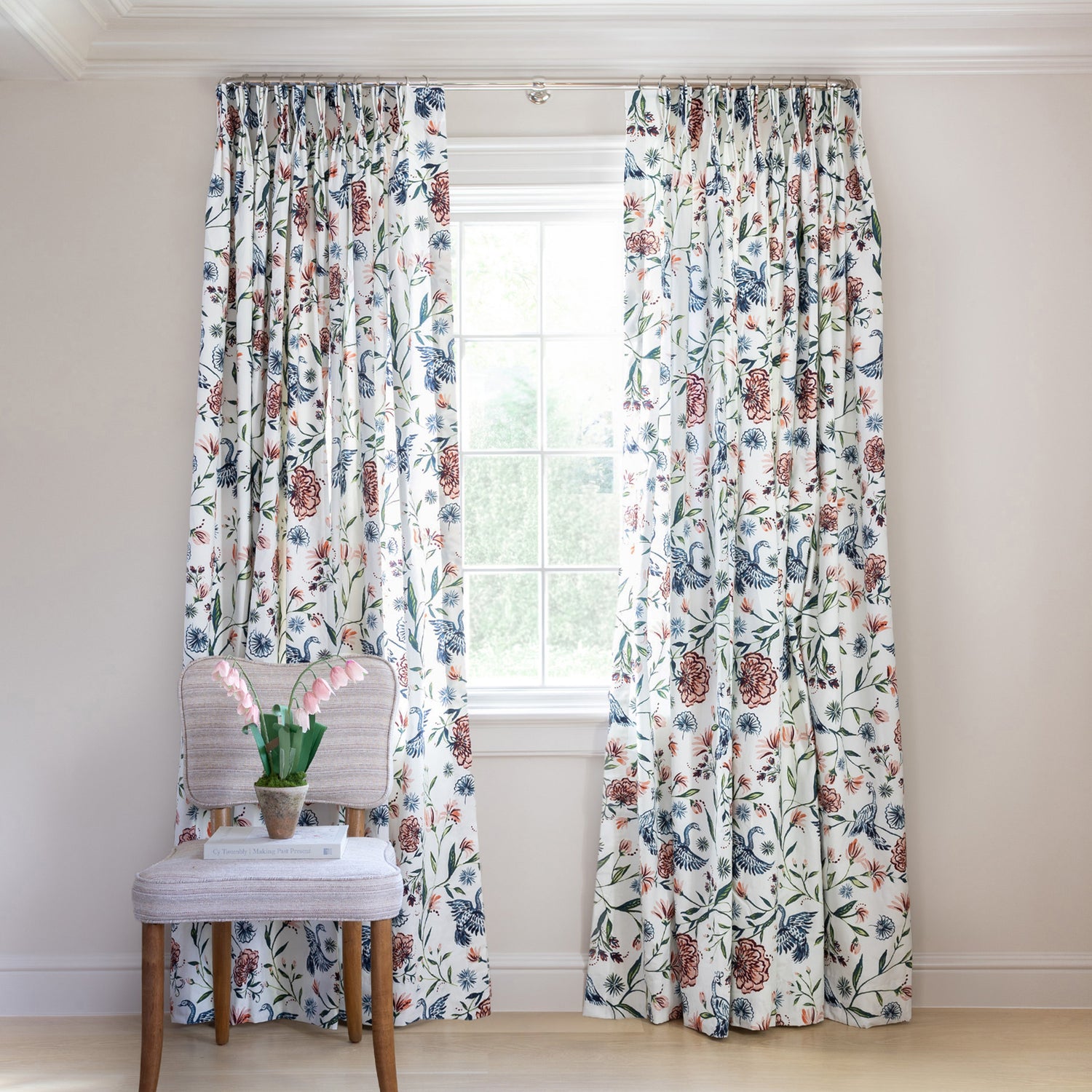Shown in Pinch Pleat / Privacy