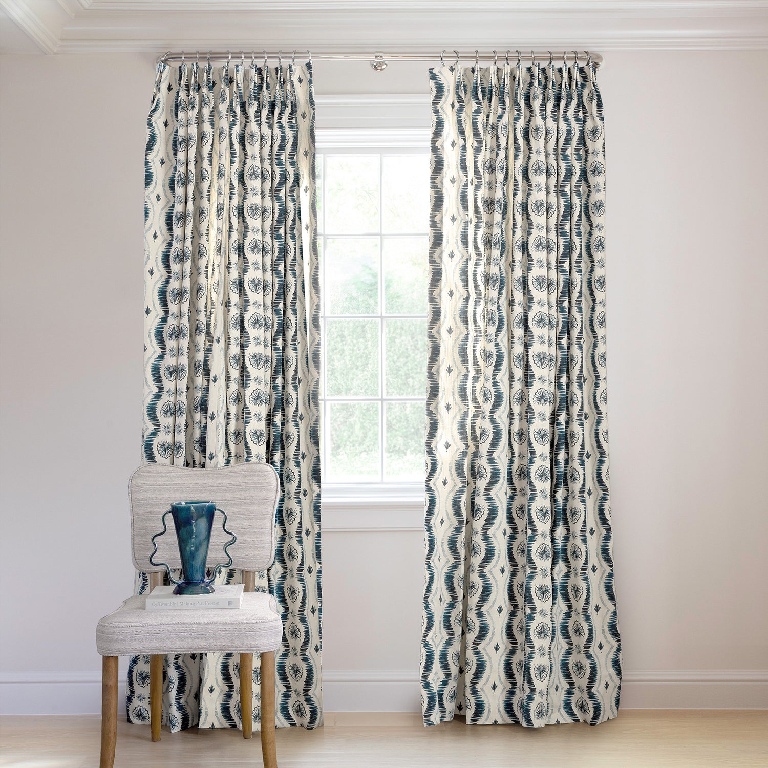 Shown in Tailored Pleat / Privacy