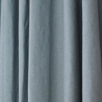Harbor fabric in airy blue with subtle texture, perfect for custom curtains by Pepper Home, adding depth and elegance to any space.