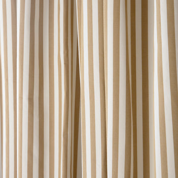Louisa Camel Unlined custom curtains by Pepper Home