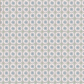 Hayes Sea Salt fabric with sophisticated embroidered geometric pattern, perfect for durable custom curtains by Pepper Home.