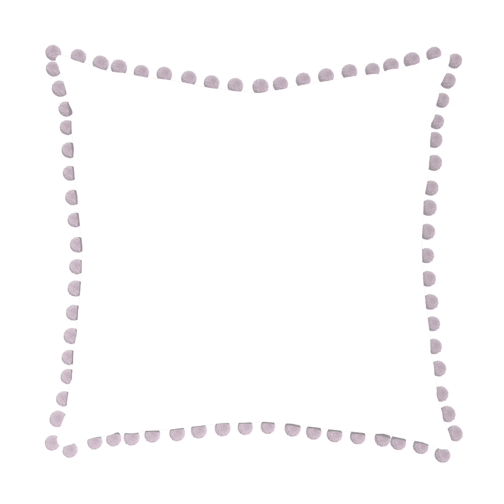 Euro-sham gemma pear custom pillow with l on white background