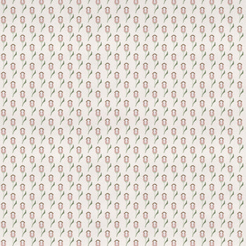 abstract floral pink and green printed fabric